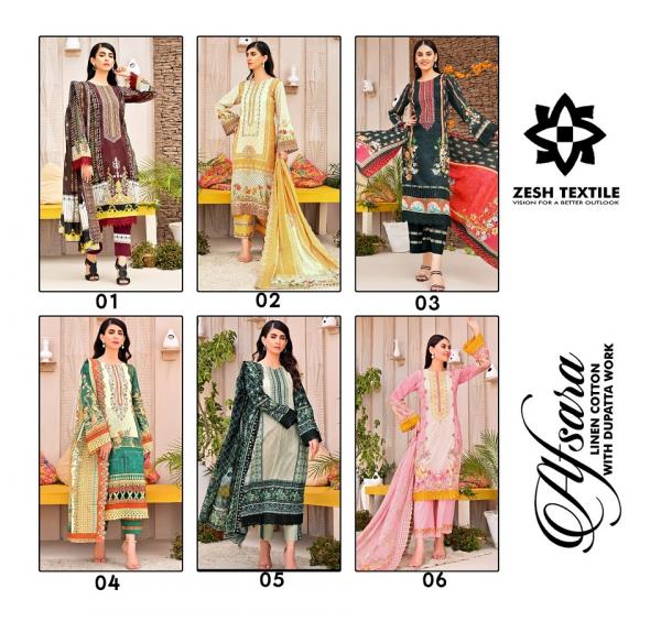 Zesh AFsara – Dress Material